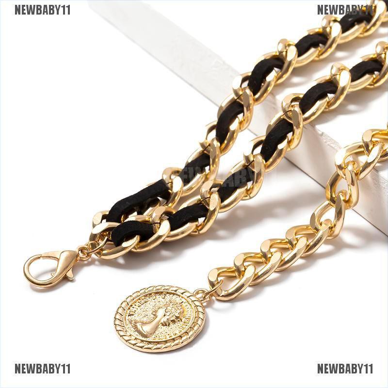 Thắt Lưng Nhiều Lớp Đính Tua Rua Phong Cách Cổ Điển Cho Nữ NEWBABY11