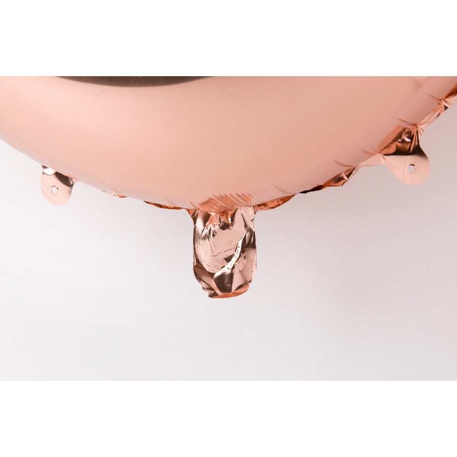 Bong Bóng Số 3 ARTBOX Giấy Bạc Màu Vàng Hồng Dễ Thương (Lớn)