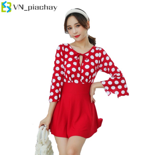 Đồ Bơi Một Mảnh Hoạ Tiết Chấm Bi Cho Nữ | BigBuy360 - bigbuy360.vn