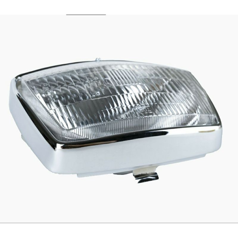 Pha chóa đèn appi ex5 lắp xe dream hàng chính hãng Malaysia vành kim loại