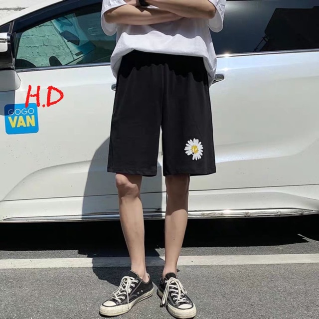 Quần đùi hoa cúc HĐ12