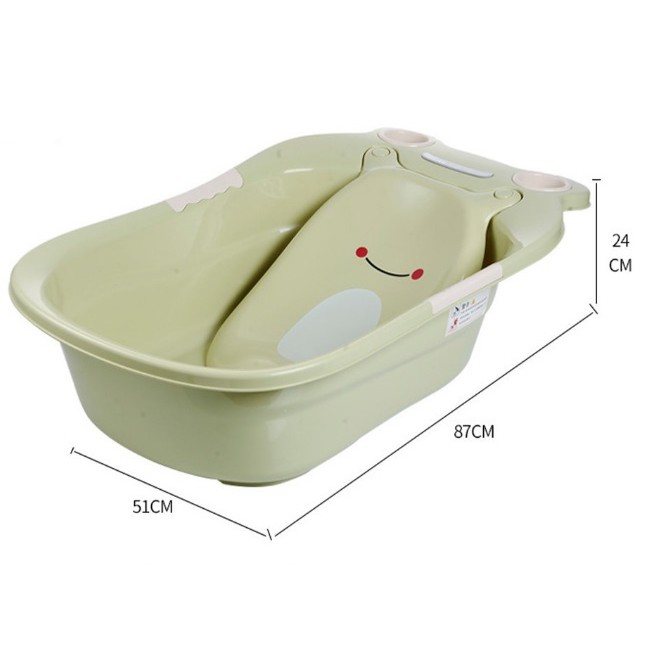 Chậu tắm cho bé hình ếch kèm ghế nằm