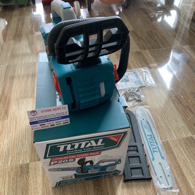 Máy cưa xích dùng pin Lithium 20V Motor không chổi than TGSLI20128