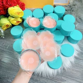Hộp 10 miếng dán đầu ti silicone dùng được nhiều lần