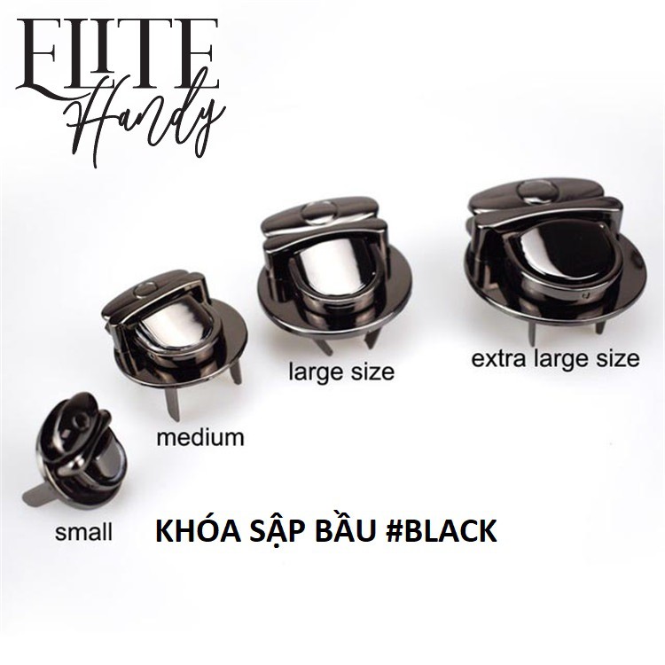 KHÓA SẬP BẦU  - PHỤ KIỆN LÀM KHOÁ GẮN TÚI XÁCH HÀNG HANDMADE THỦ CÔNG MỸ NGHỆ