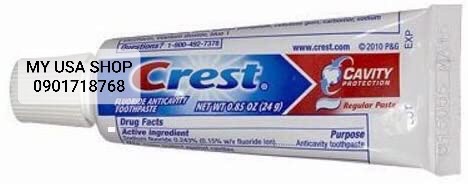 Kem đánh răng du lịch ❤️ Kem đánh răng Crest Fluoride Anticavity mini 24g