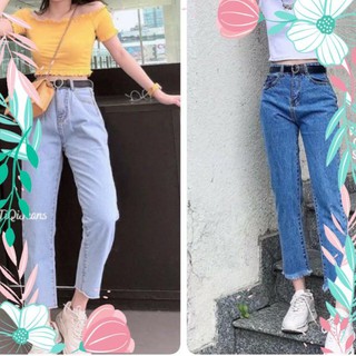 [ HOT ]  QUẦN JEAN BAGGY NỮ ỐNG NHỎ - TUA LAI - CAO CẤP  [ Xuất Khẩu ]