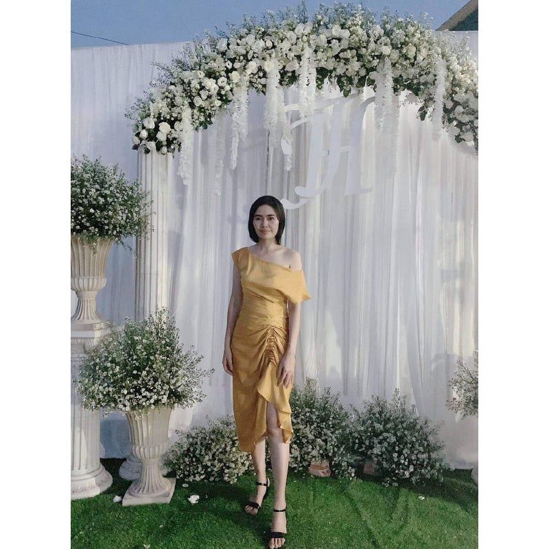 [ xả kho ] MiD Đầm body hàng thiết kế V1100 Mie Design ảnh thật