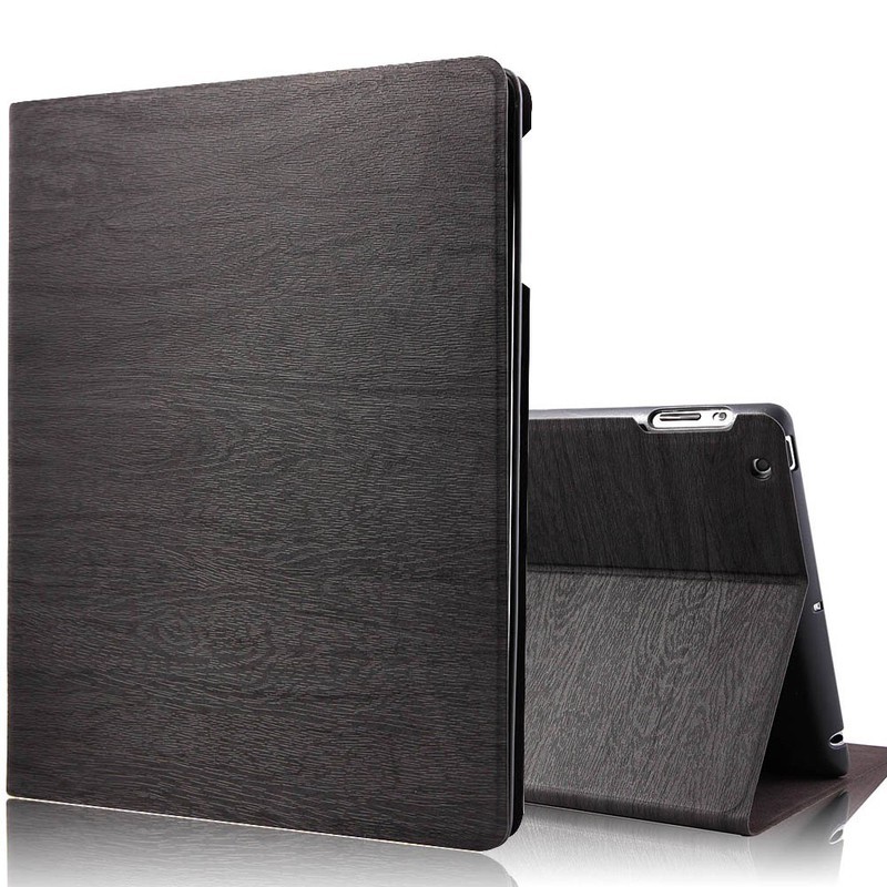 Bao da vân gỗ cao cấp dành cho iPad Mini 1/2/3, Mini 4, iPad 2/3/4, iPad Air, iPad Air 2, iPad 2017, iPad 2018 | BigBuy360 - bigbuy360.vn