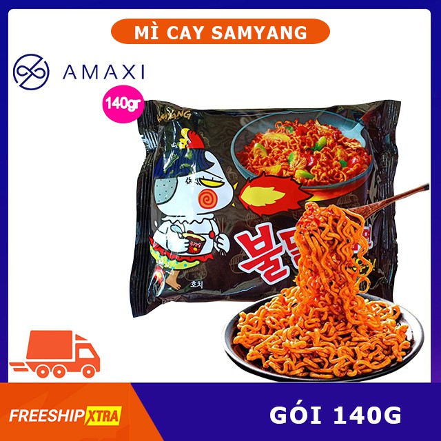 Mì khô Gà cay Samyang vị truyền thống 1 gói x 140g