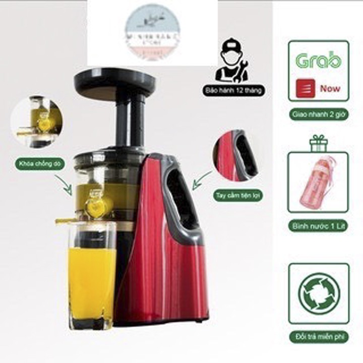 Máy ép chậm Nineshield KB-F8 Máy ép trái cây hoa quả - Bảo hành 1 năm