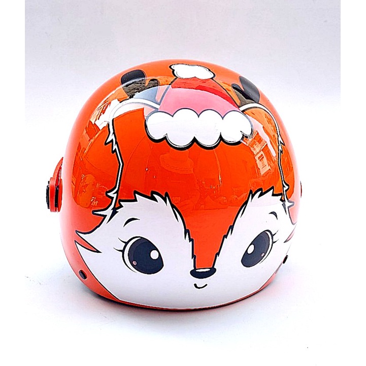 MŨ BẢO HIỂM CHO BÉ CÓ KÍNH HÌNH THÚ- DÀNH CHO BÉ GÁI TỪ 2 ĐẾN 6 TUỔI - SIÊU DỄ THƯƠNG - HÃNG ASIA