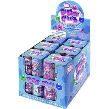 ( Bán sỉ ) Lốc 12 set Kẹo gum Kidsmania Bubble Crush 56gr