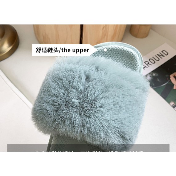 Dép Bông Quai Ngang Làm Ấm Chân Mang Trong Nhà