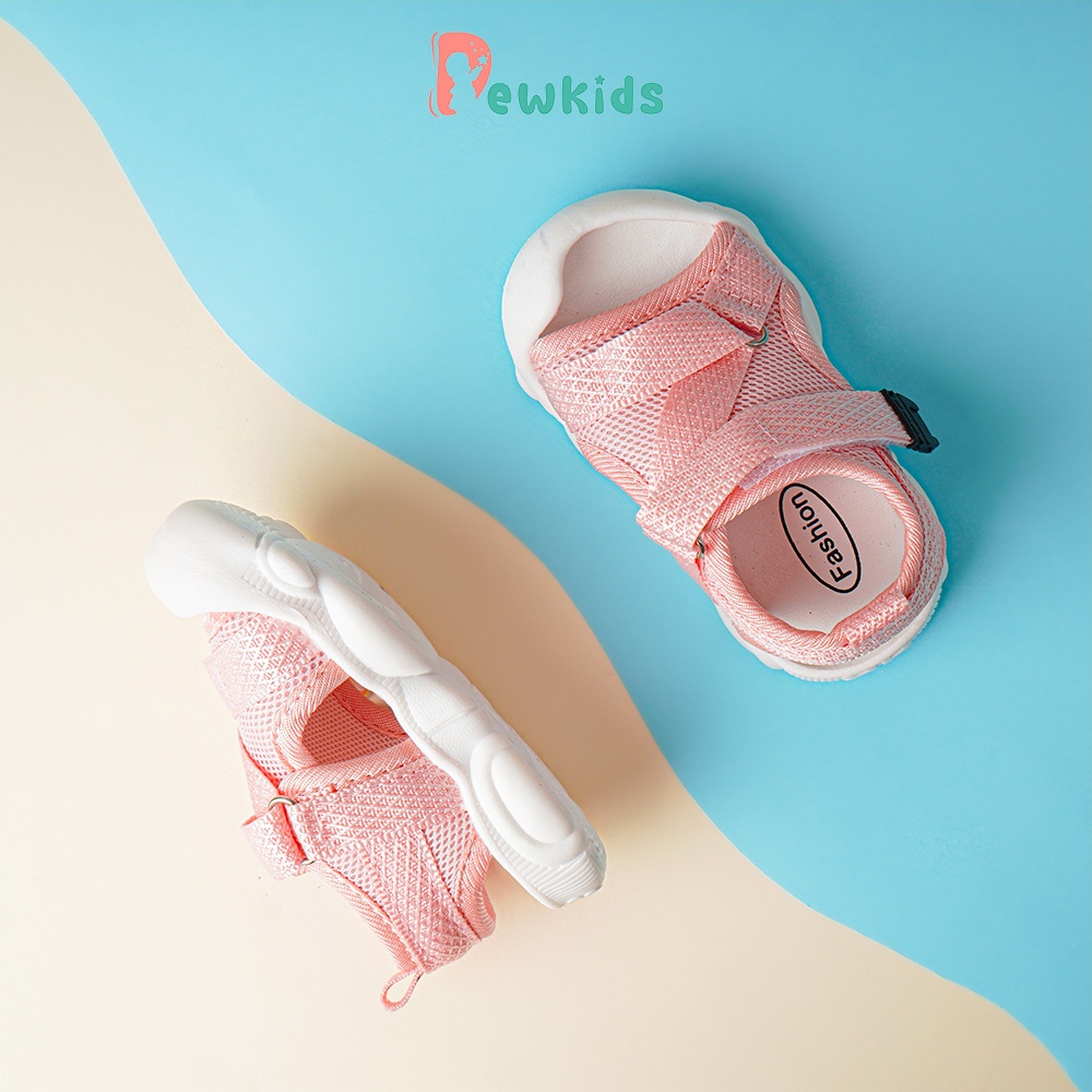 Dép tập đi cho bé DEWKIDS sandal quai chữ Z đế cao su mềm chống trượt an toàn - TD002