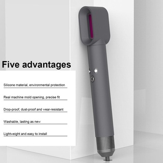 (Chỉ Có) Vỏ Silicon Cho Dyson Airwrap Styler & Phụ Kiện Máy Sấy Tạo Kiểu Trước Máy Sấy Tóc Có Thể Giặt Được Vỏ Bảo Vệ