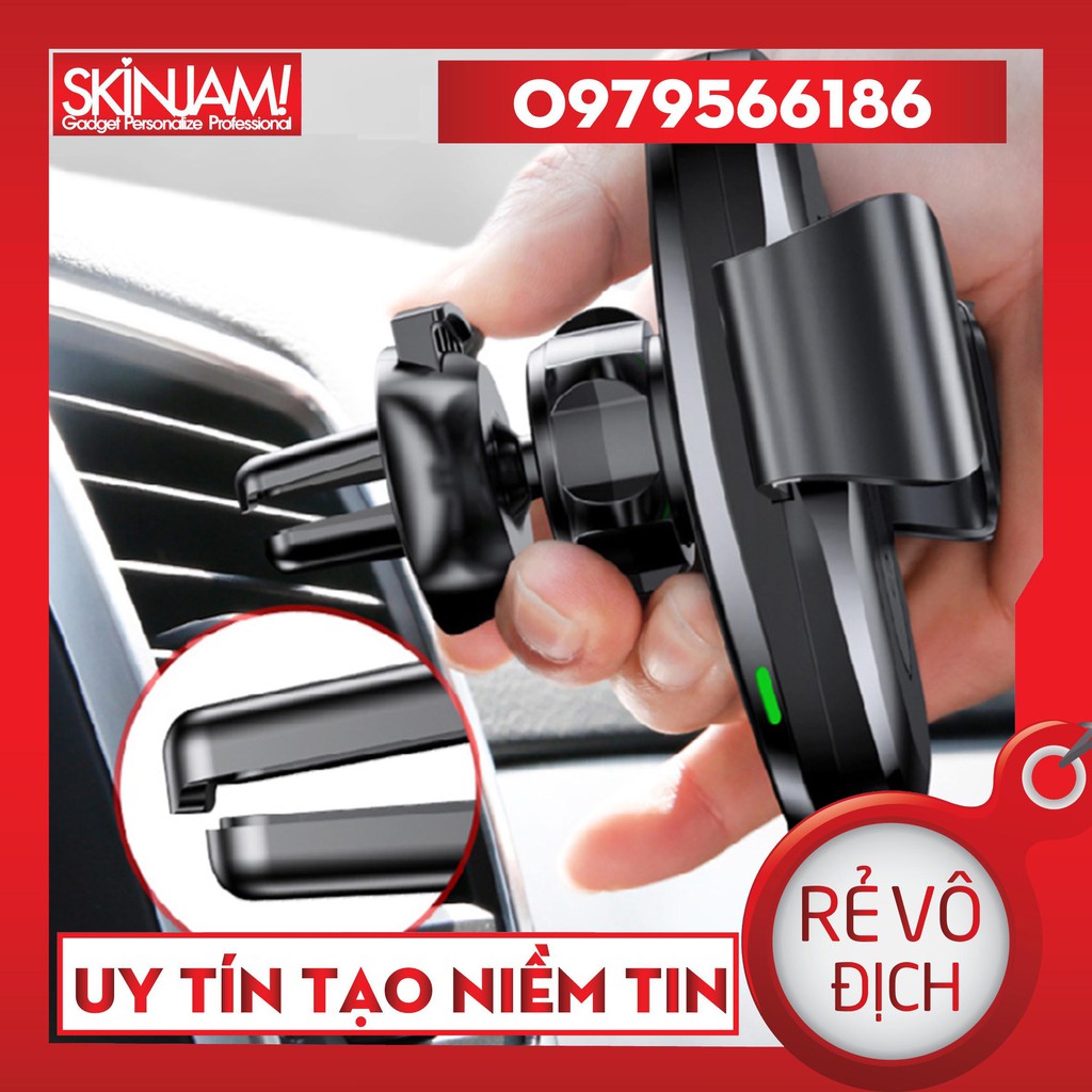 Giá Đỡ Điện Thoại Kẹp Cửa Gió Ô Tô BASEUS Kiêm Sạc Không Dây