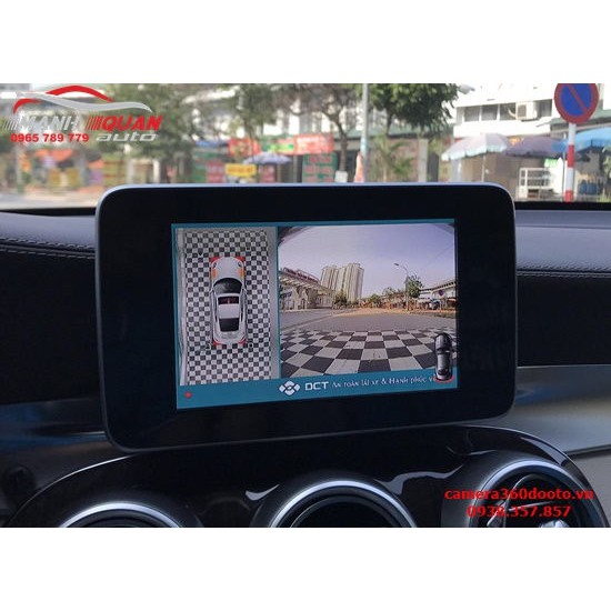 Camera 360 DCT Cho Mercedes GLC Bản T3