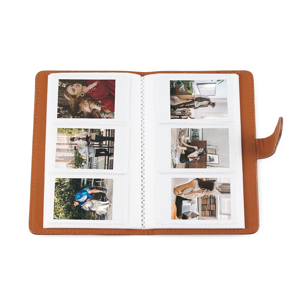 【Free Sticker】Album Đựng Ảnh 96 Ngăn Cho Fujifilm Instax Mini 8 9 11 25 26 50s 70 90 Polaroid Tiện Dụng