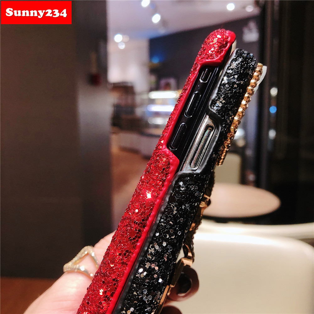 Ốp Lưng Lấp Lánh Xinh Xắn Cho Samsung S20 Fe Note 20 Ultra M31 A31 A11 M11 A01 A51 A71 S20 Plus A50 A30S A50S A20 A30 S10 Lite 2020 M20 M10 A6 A8 Plus