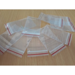 1kg TÚI ZIP ( ZIPPER Viền Đỏ)