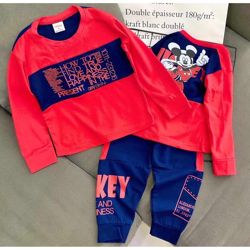 Bộ bé trai size đại