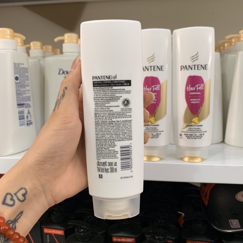 [ Mẫu mới ] Dầu xả Pantene Ngăn rụng tóc 300ml