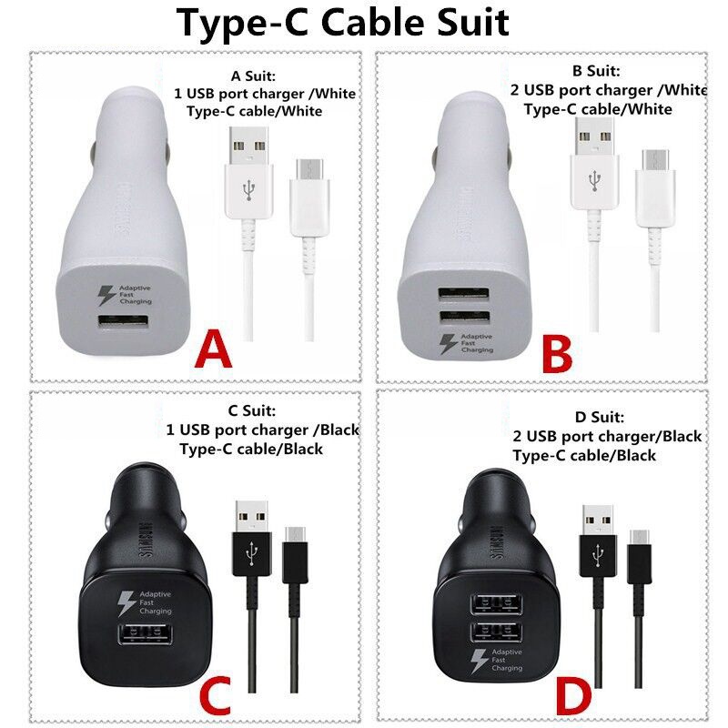 Củ sạc nhanh 9V 1.67a & 5V 2A QC 3.0 kèm cáp dành cho xe ô tô