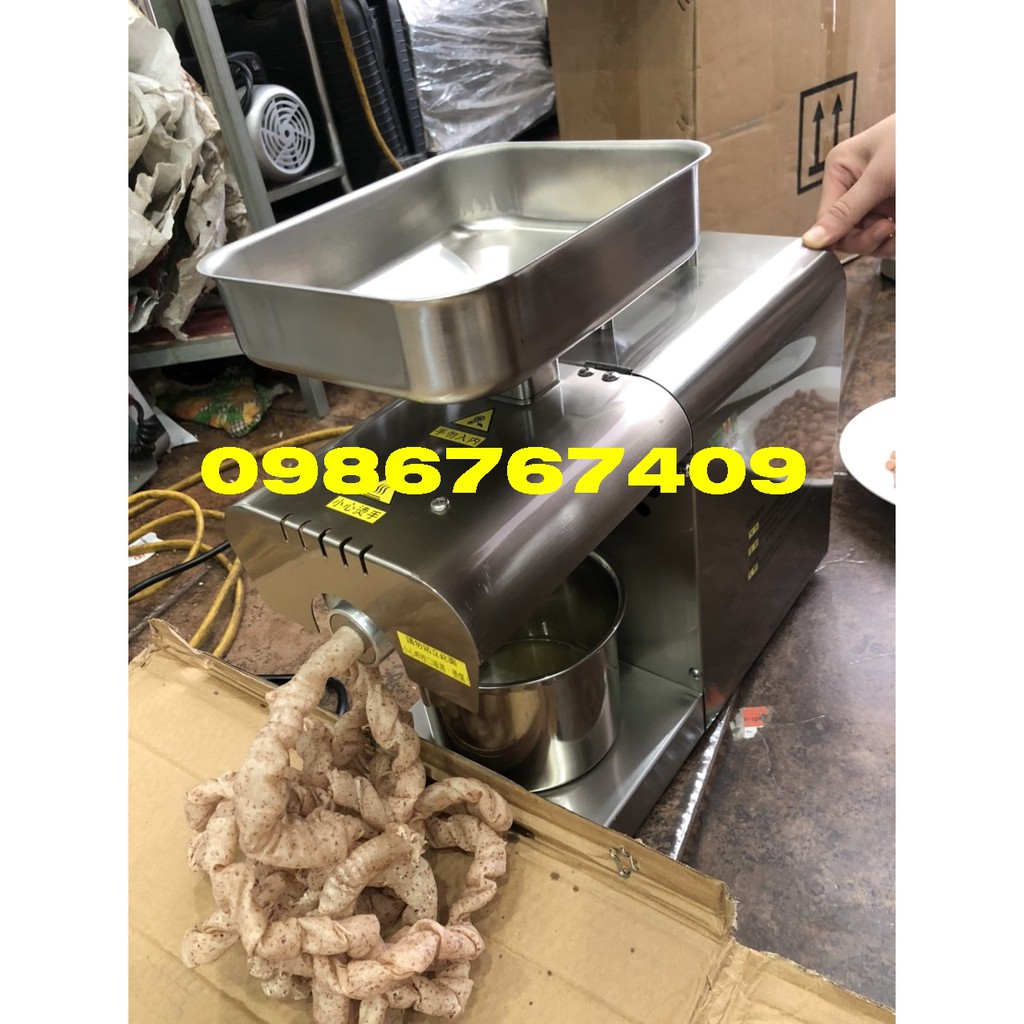 Máy ép dầu lạc vừng dừa cho gia đình tự ép hàng cao cấp J503