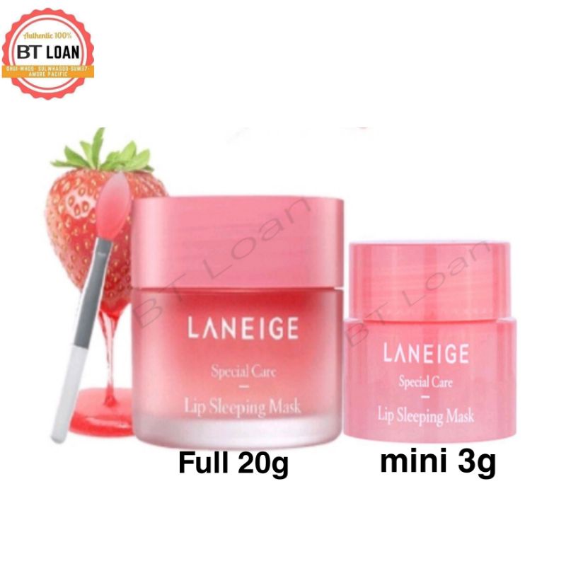 Mặt nạ môi Laneige dạng nạ ngủ ủ môi Lip Sleeping Mask