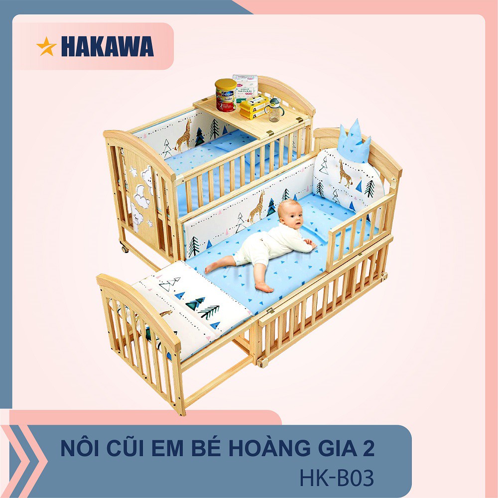 NÔI CŨI EM BÉ HAKAWA HOÀNG GIA 3 - PHÂN PHỐI CHÍNH HÃNG - BẢO HÀNH 3 NĂM CHÍNH HÃNG