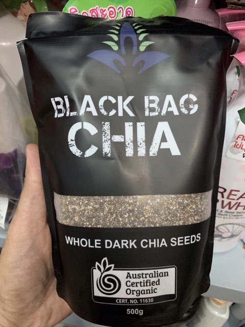 Hạt Chia Đen Úc – Black Bag 500g