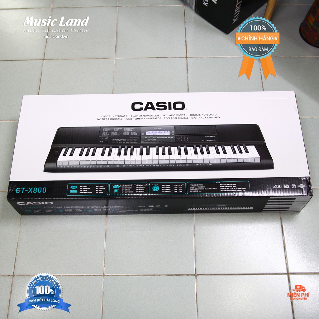 Đàn Organ Casio CT – X800 – Chính hãng