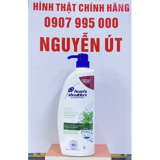 dầu gội head and shoulders 850ml