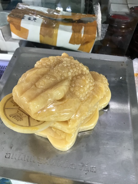 Cóc Ngậm Tiền Đá Ngọc Hoàng Long( Thiềm Thừ Đá Ngọc Hoàng Long 20cm ~4kg Lớn ) | BigBuy360 - bigbuy360.vn