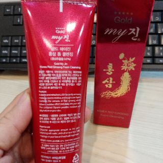 Sữa Rửa Mặt Sâm Đỏ Hàn Quốc
