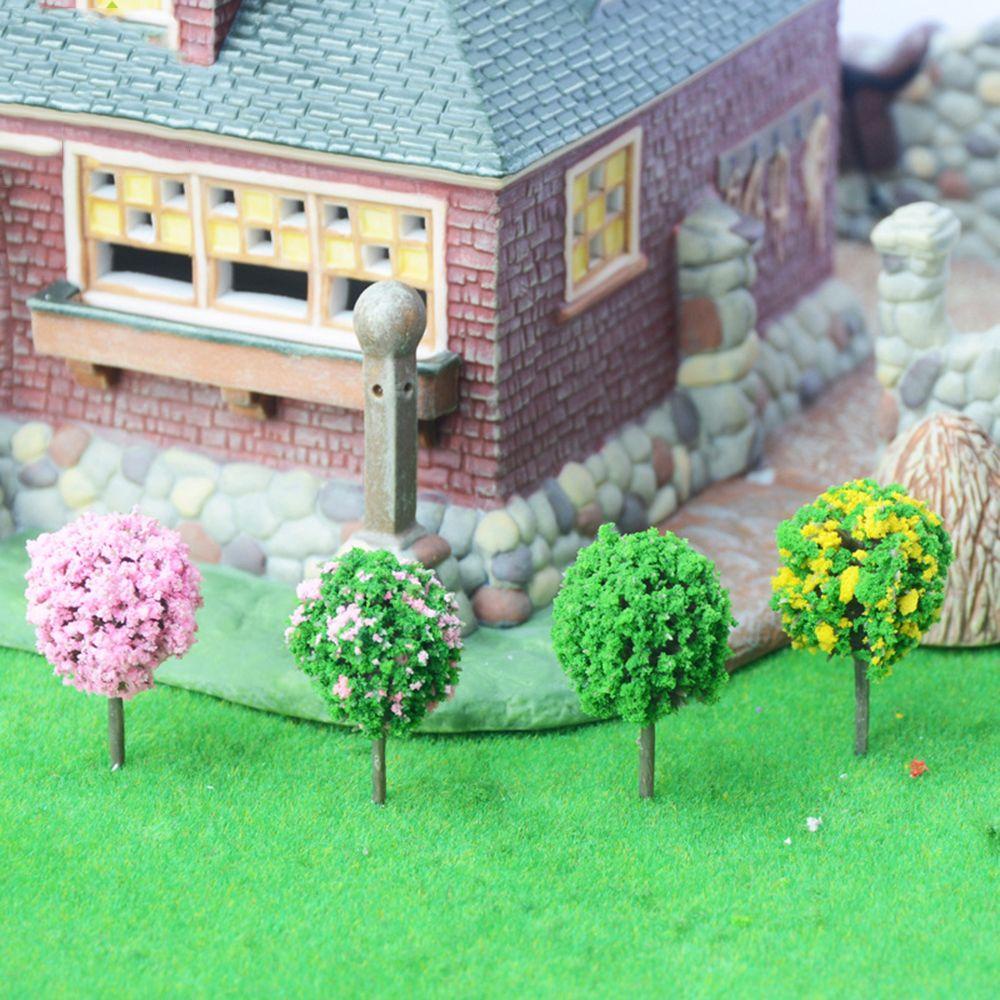 Set 24 21 Mô Hình Cây Hoa Để Bàn Trang Trí 35mm Tỉ Lệ 1: 50