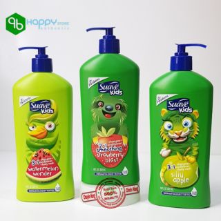 Tắm gội xả trẻ em suave kids 3in1 , usa