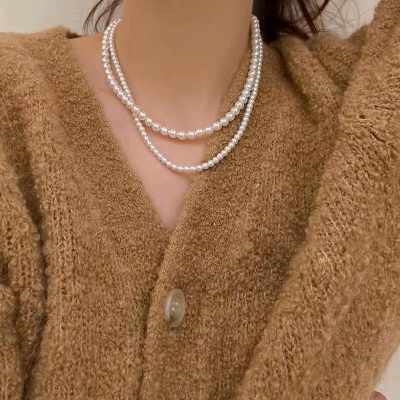 Vòng cổ Ngọc Trai Sang Trọng Cổ Điển Thời Trang