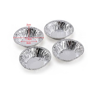 Set 100 Đế Cốc Chén Khuôn giấy bạc nướng thực phẩm, nướng bánh, nướng hàu...