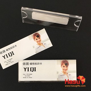 Bảng tên nhân viên - Biển tên nam châm cài