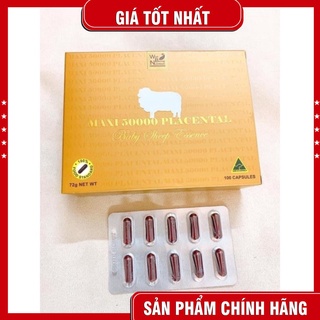 Nhau Thai Cừu Maxi Placental 50000mg Úc