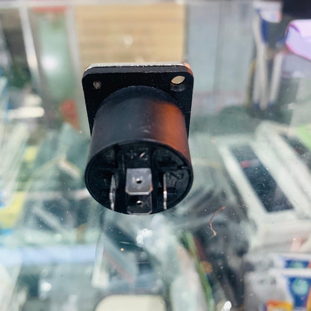 Chân cắm neutrik mặt đồng siêu bền chống nhiễu - Ổ cắm rắc neutrk