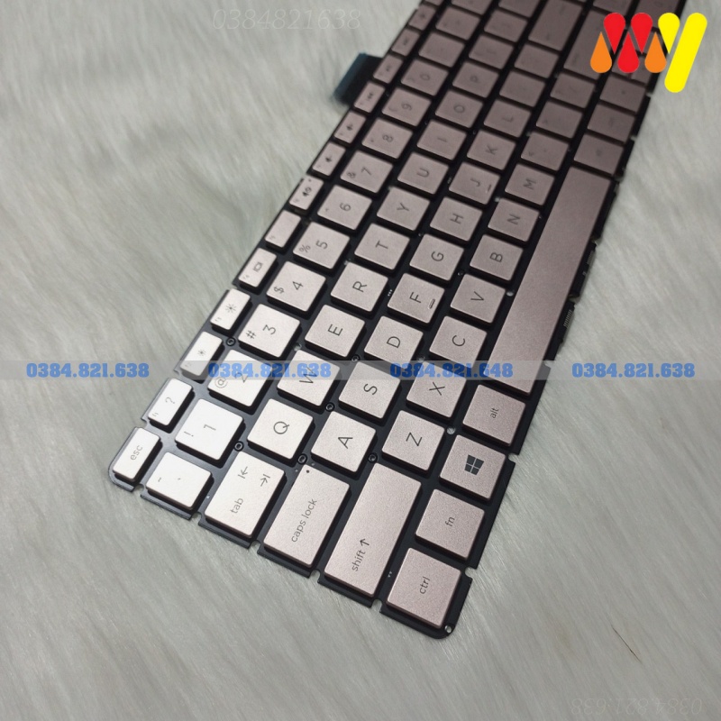 Bàn phím laptop HP Pavilion 15-BS,15-BP,15-BR,15-RA,15-BW,15G-BR,15Q-BD,15Z-BW,15-BU,15-CC,15-CD,15-AQ,15S-FQ Vàng