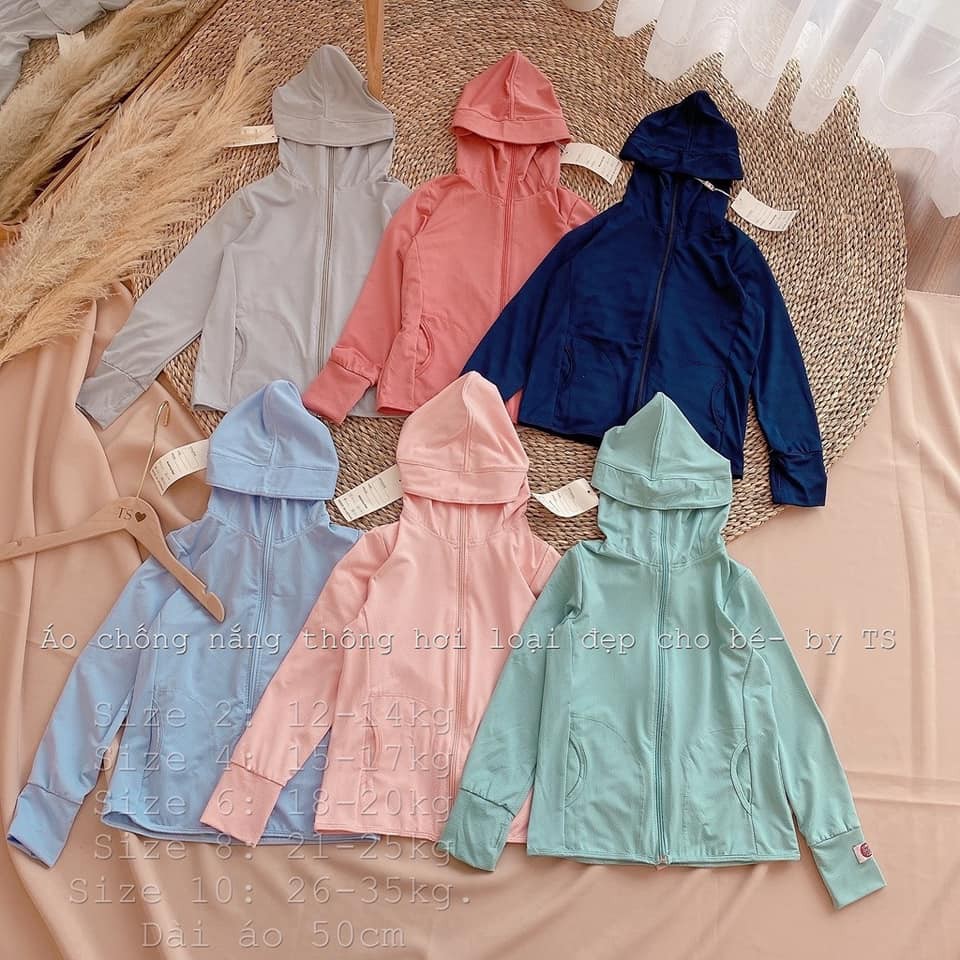 Áo chống nắng trẻ em MELADY thông hơi cao cấp cho BÉ TRAI / BÉ GÁI