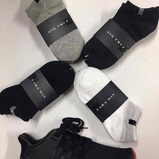 Sét 10 Đôi Tất ZR MAN Nam Cổ Ngắn Chống Hôi Chân (TRƠN 1 MÀU)