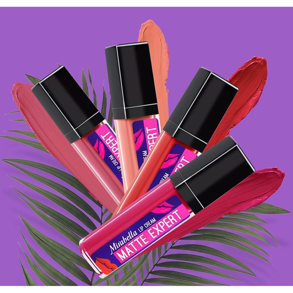 (hàng Mới Về) Son Kem Lì Nice Mirabella Lâu Trôi 8 Màu Tùy Chọn