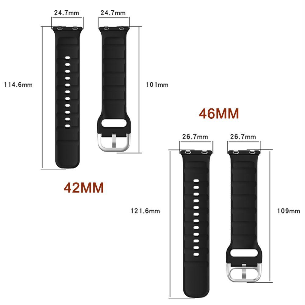 MYRONGVN Dây Đeo Đồng Hồ Thay Thế Bằng Silicone Thời Trang