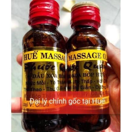 Dầu xoa bóp massage Huế 60ml thể thao gym spa 1 lọ 60ml