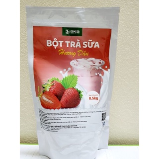 Bột trà sữa pha sẵn BKB 500gram các vị (Bột trà sữa 3in1 pha chế tiện lợi)